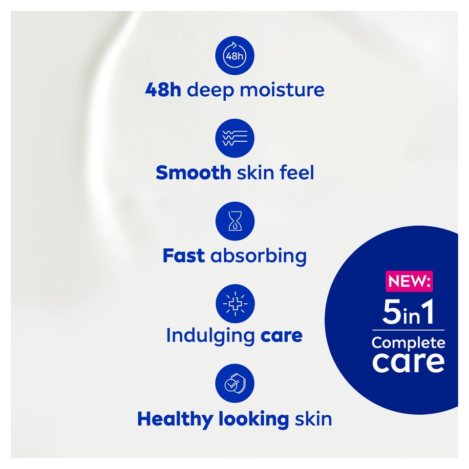 image 1 of Nivea Smooth Body Lotion 250Ml