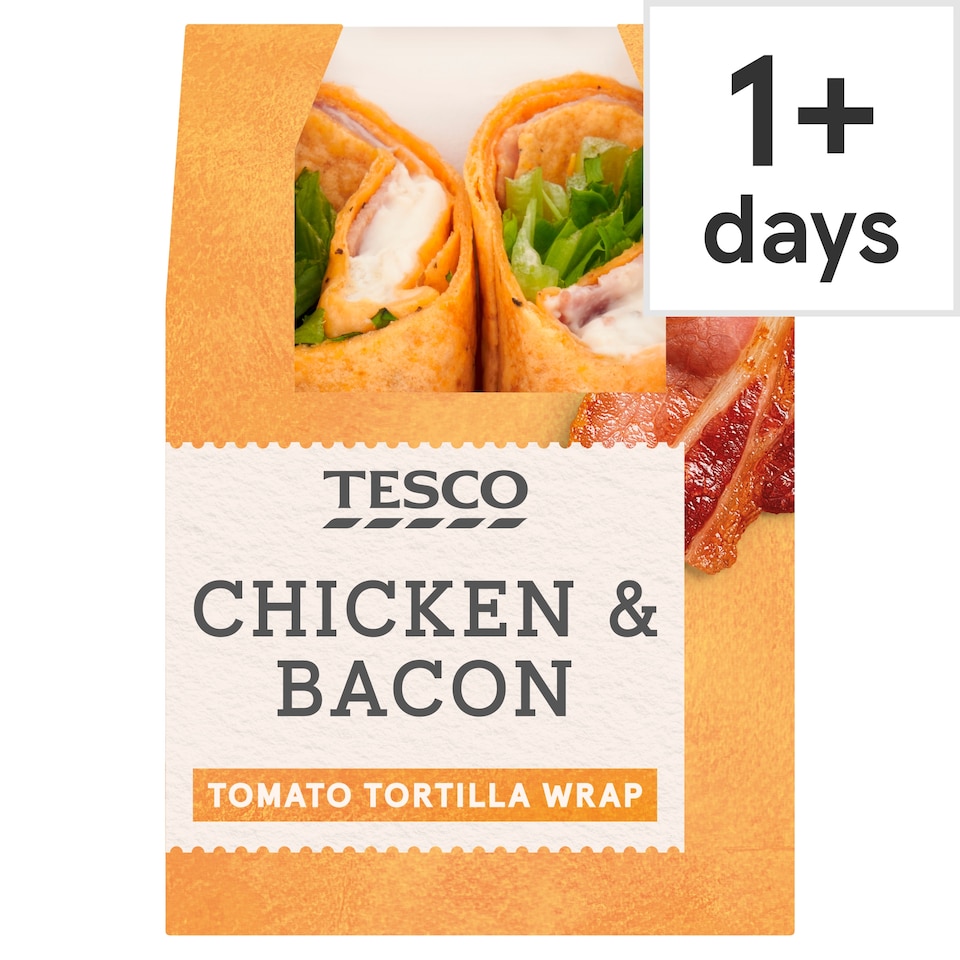 Tesco Chicken & Bacon Wrap