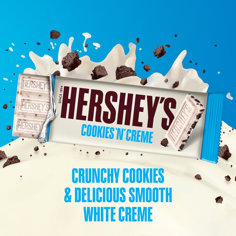 image 1 of Hershey's Cookies 'N' Creme White Chocolate 90g