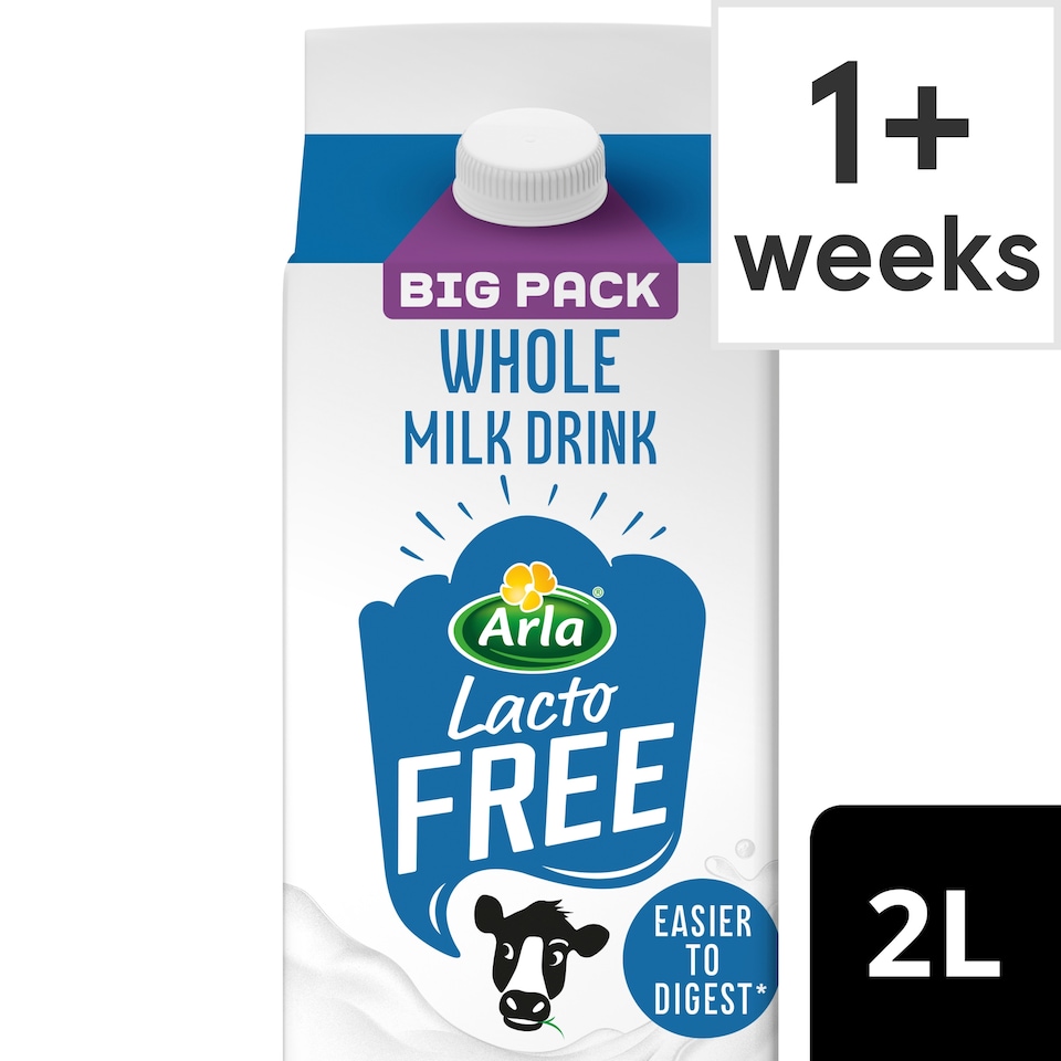 Arla Lactofree Whole Milk Drink 2L