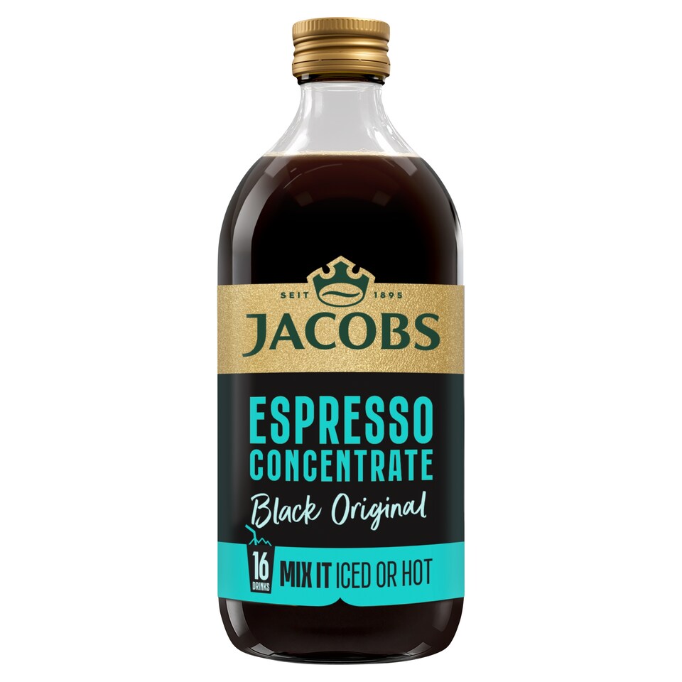 Jacobs Espresso Concentrate Black Original Instant Coffee 485 ml