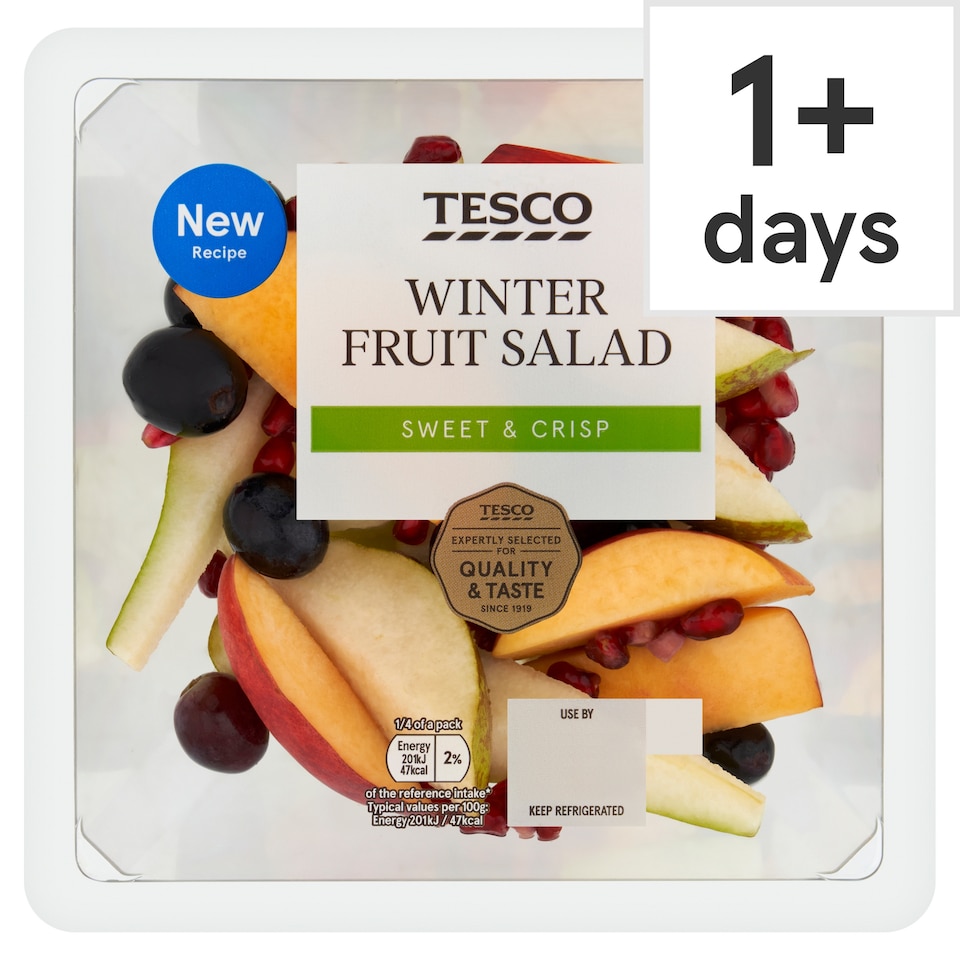 Tesco Winter Fruit Salad 400G