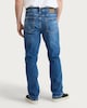 image 3 of F&F FREEF!T® Straight Leg Cotton Rich Jeans in Blue