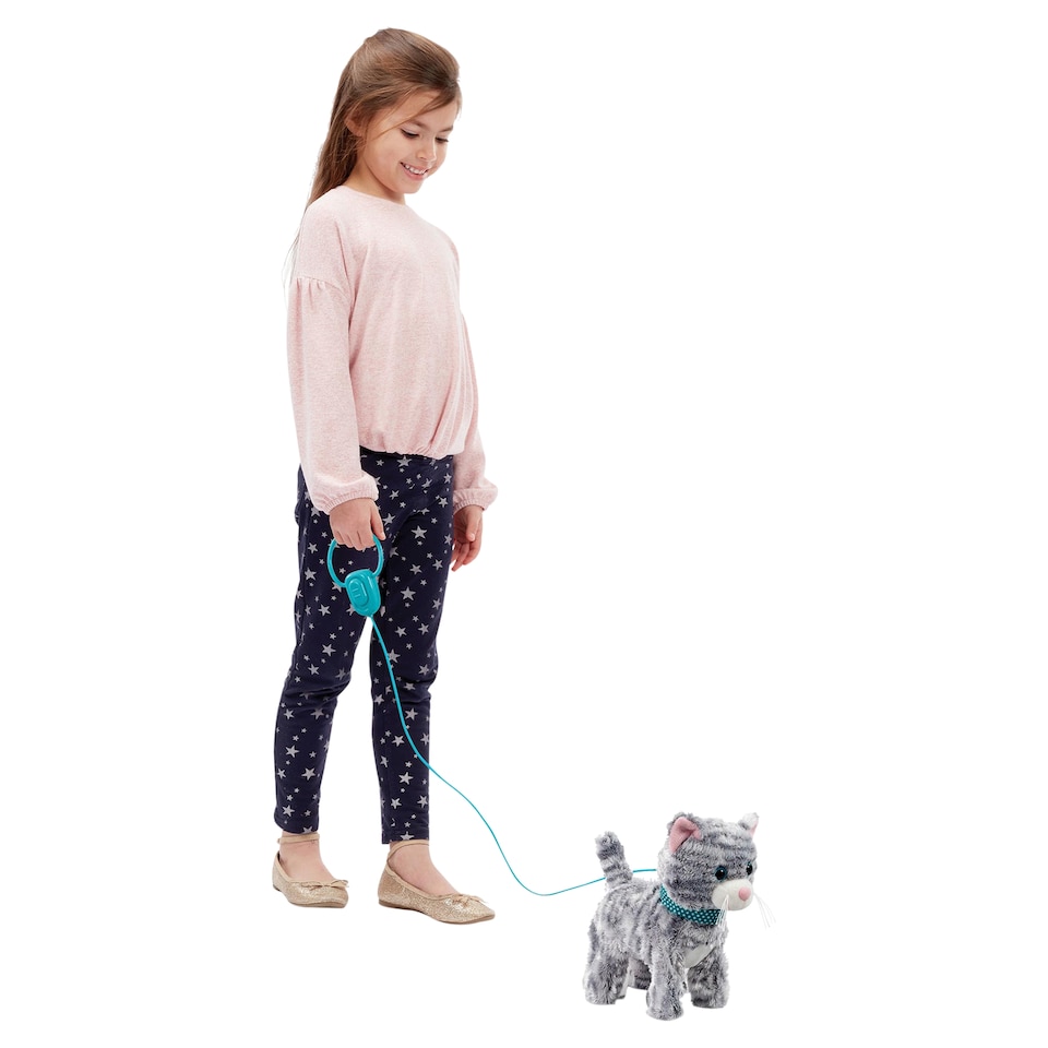 Addo Pitter Patter Pets sétáló cica pórázzal 1. kép