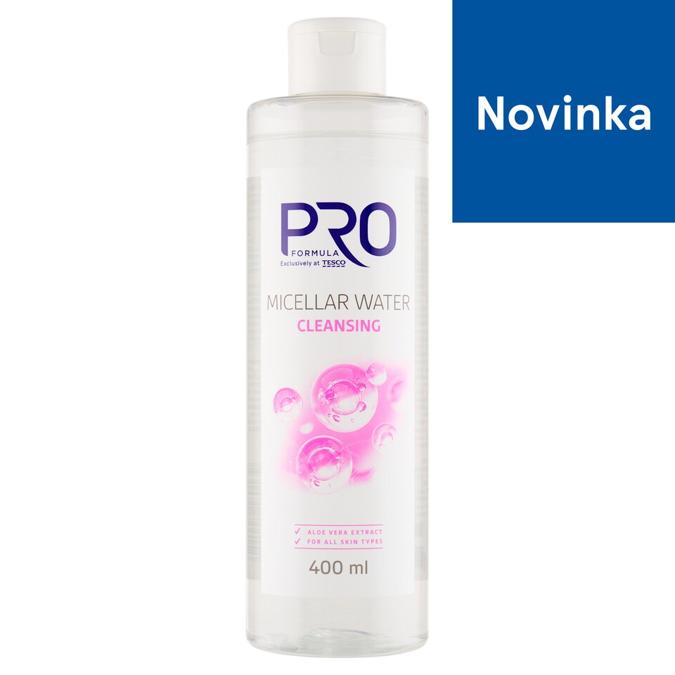 Pro Formula Čistiaca micelárna voda s extraktom z aloe vera 400 ml