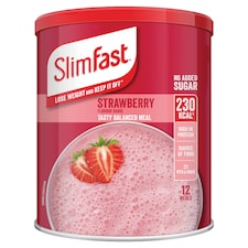 SlimFast Meal Replacement Shake Powder - Summer Strawberry 438g