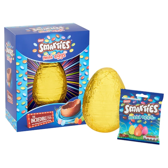 image 1 of Nestle Smarties Mini Eggs Chocolate Egg 480G