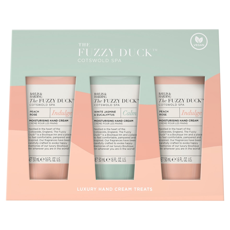 image 1 of Baylis & Harding The Fuzzy Duck Cotswold Spa Luxury Hand Treats Gift Set