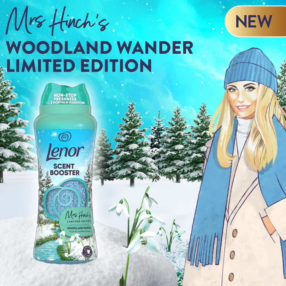 image 1 of Lenor Limited Edition XL Pack Scent Booster Fresh Air & White Flowers 495g