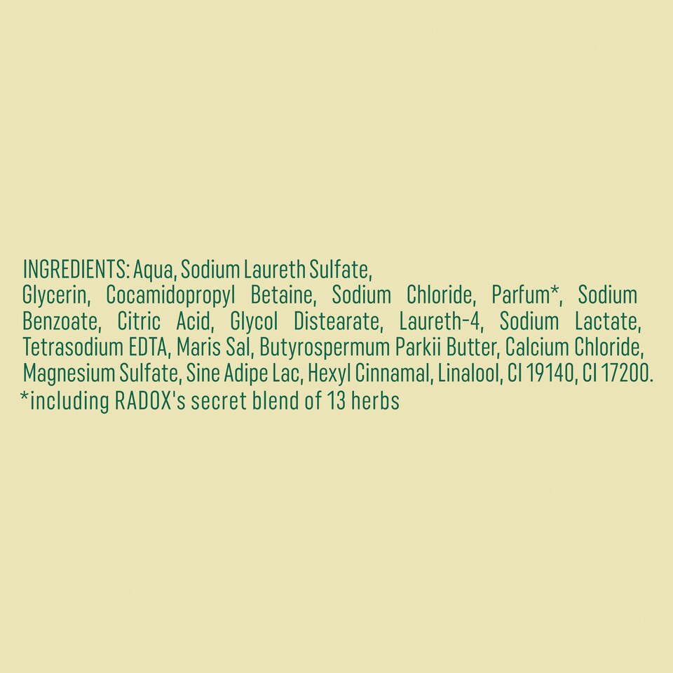 image 1 of Radox Nourish Shea Butter Gnger Shower Cream 250Ml
