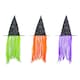 image 1 of Tesco Halloween Kids Witch Hat with Hair Assortment