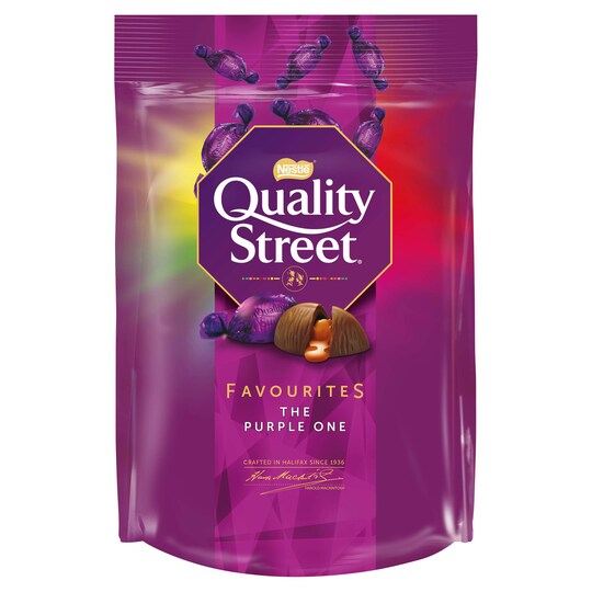 Quality Street Favourites The Purple One 334G Tesco Groceries