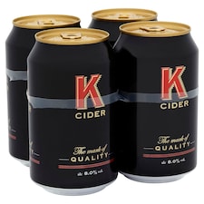 K CIDER 4X330ML