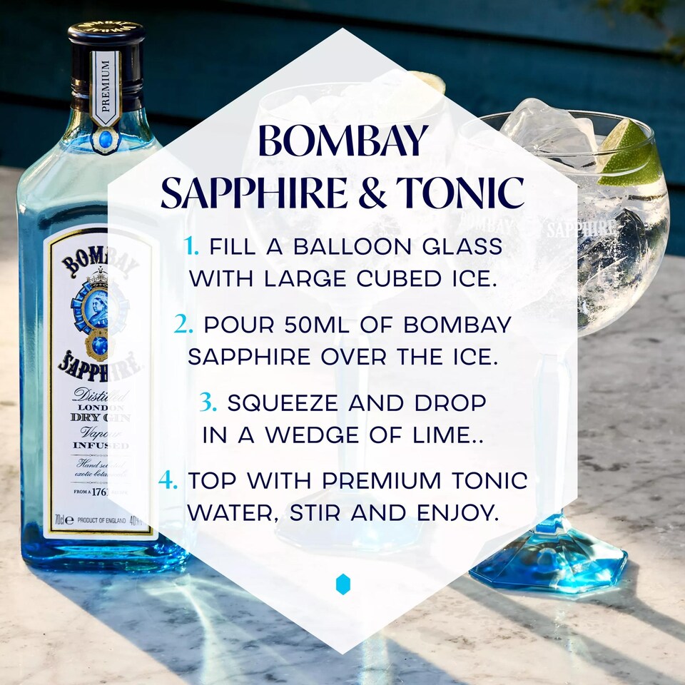 image 1 of Bombay Sapphire 50Cl
