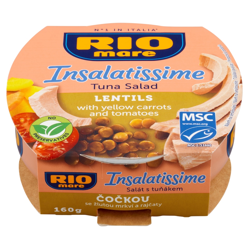 image 1 of Rio Mare Insalatissime Tuna Salad Lentils 160 g