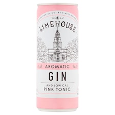 Limehouse Pink Gin And Tonic 250Ml