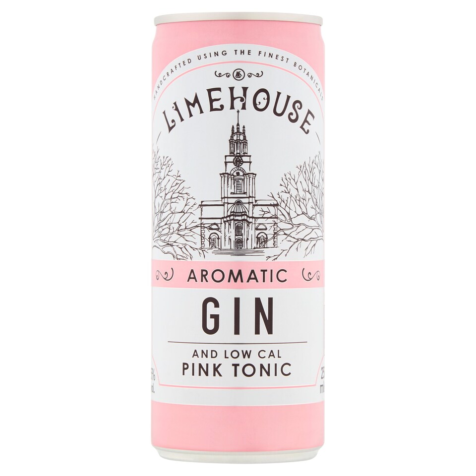 Limehouse Pink Gin And Tonic 250Ml