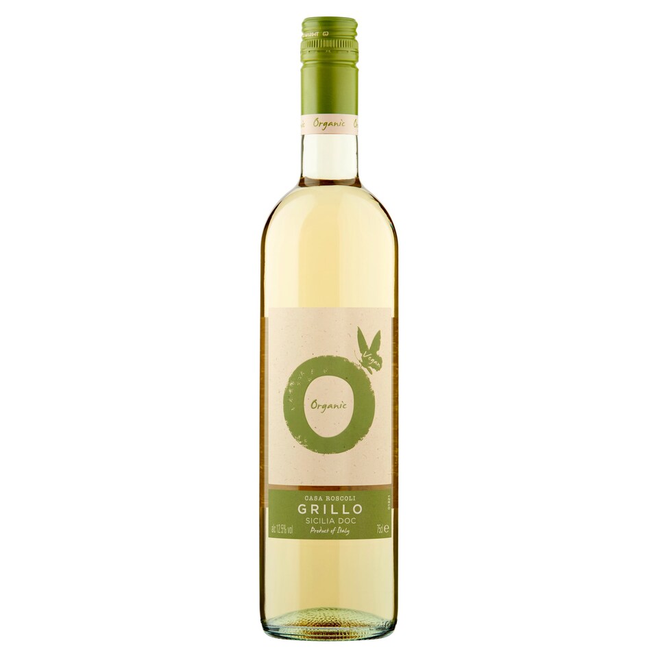 image 1 of Casa Roscoli Organic Grillo Doc 75Cl
