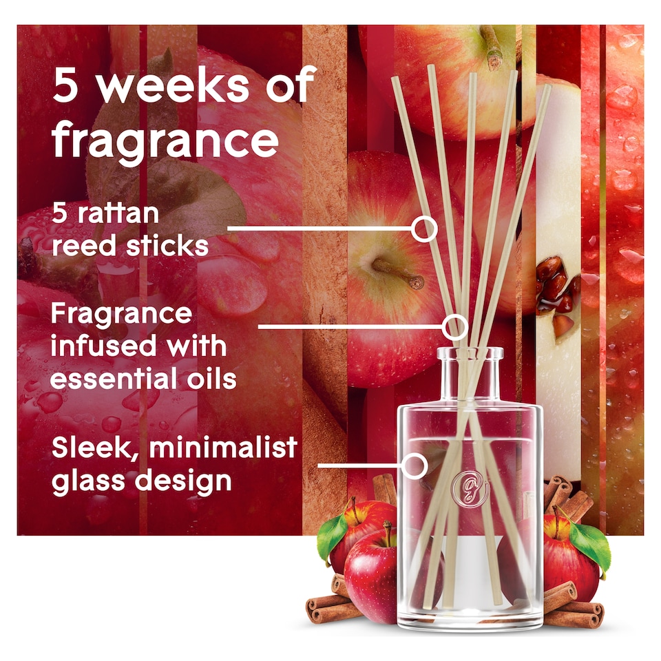 image 1 of Glade Reed Diffuser Warm Apple Pie 50ml