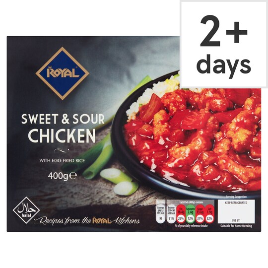 Royal Sweet & Sour Chicken With Egg Fried Rice 400G