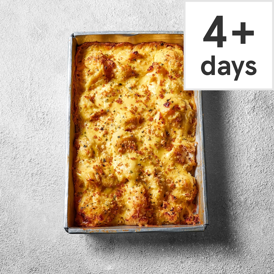 65. Tesco Finest Three Cheese Cauliflower Gratin 800g (Serves 6)