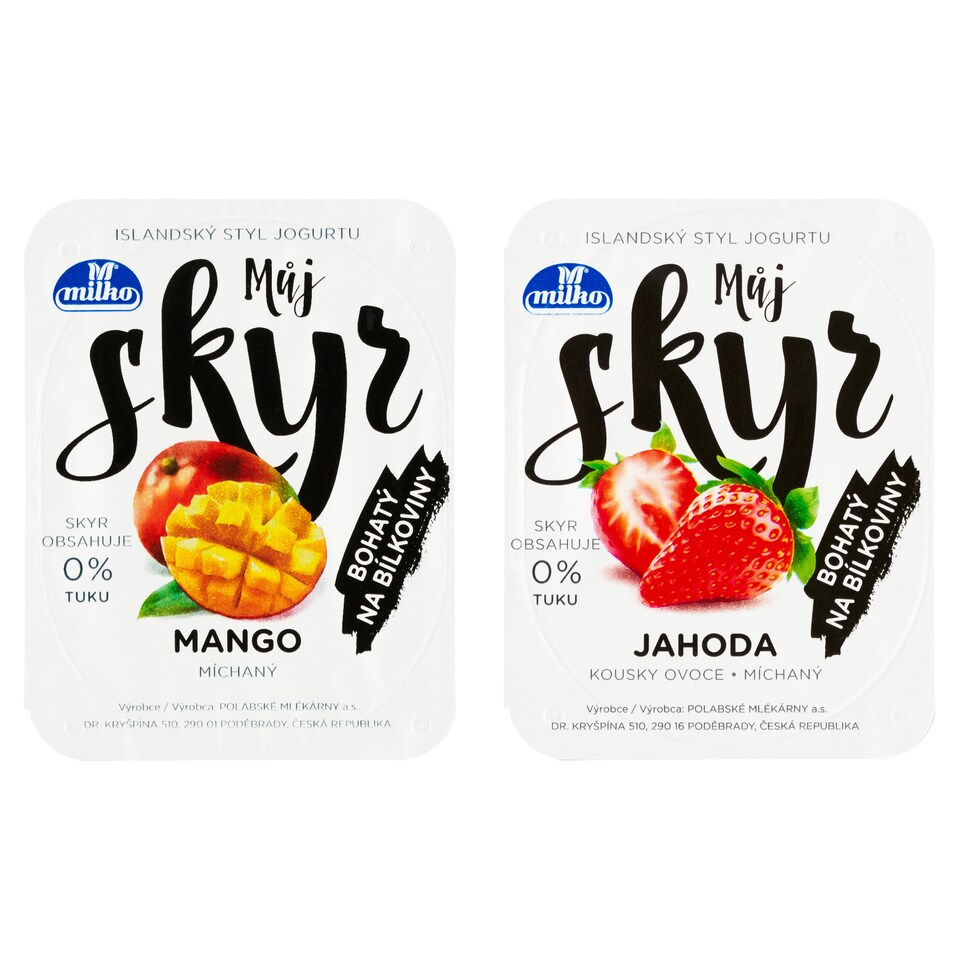 image 1 of Milko Můj Skyr mango 130g