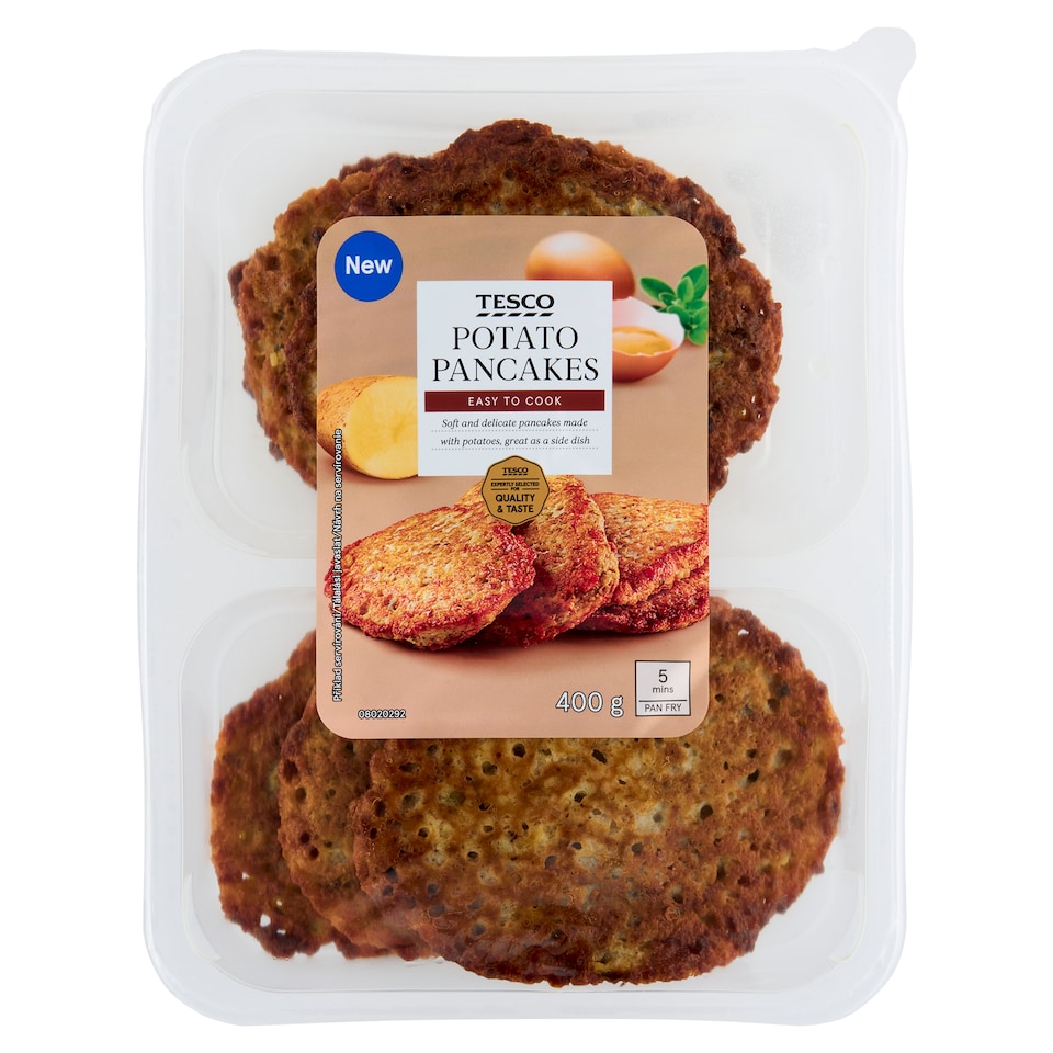 Tesco Zemiakové placky s majoránom 400 g