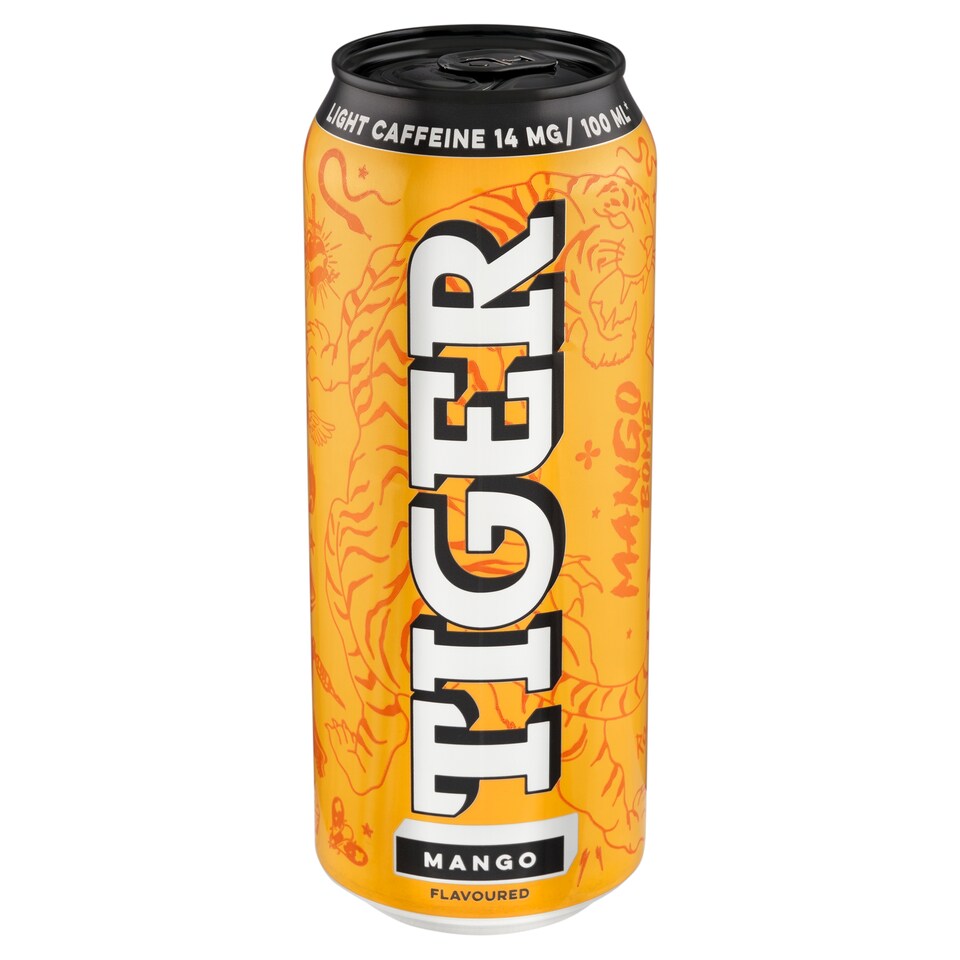 Tiger Mango sýtený nealkoholický nápoj 500 ml