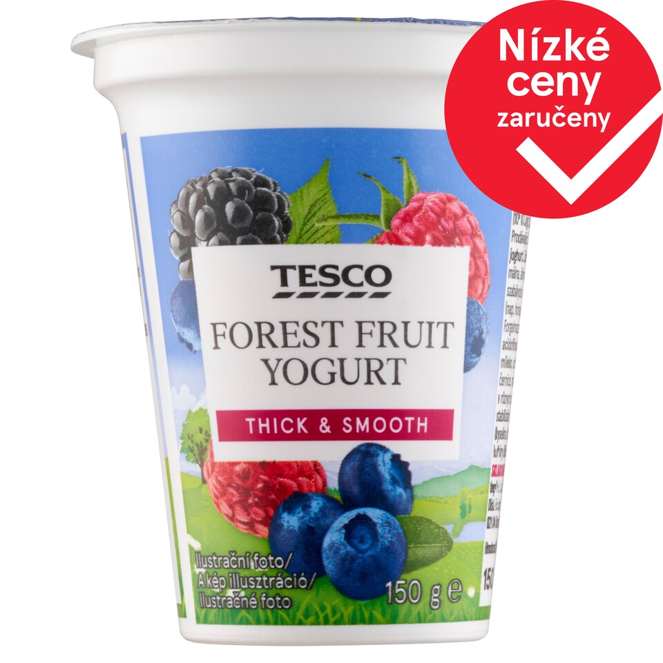 Tesco Jogurt s lesním ovocem 150g