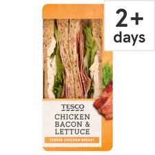 Tesco Chicken Bacon & Lettuce Sandwich