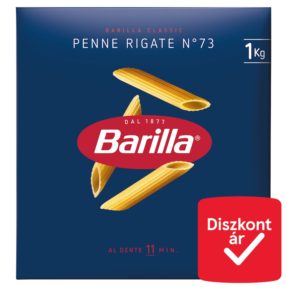 Barilla Penne Rigate Durum Wheat Semolina Pasta 1 kg