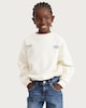 image 1 of F&F Girls Cotton Rich Day Dreamers Print Sweatshirt in Cream