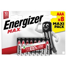 Energizer Max AAA 8 Pack