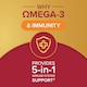 image 3 of Seven Seas Omega-3 & Immunity Fish Oil Capsules 30 Day Duo Pack