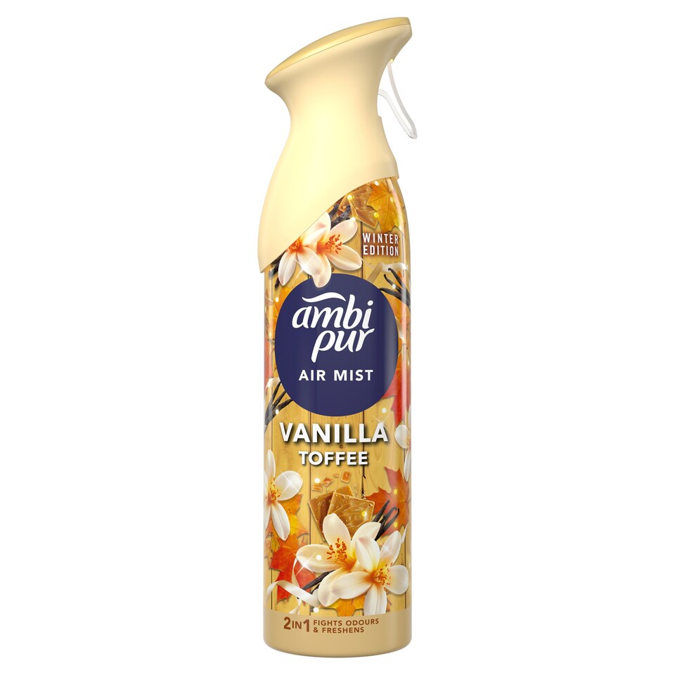 Ambi Pur Légfrissítő Spray, Vanilla Toffee, 185 ml