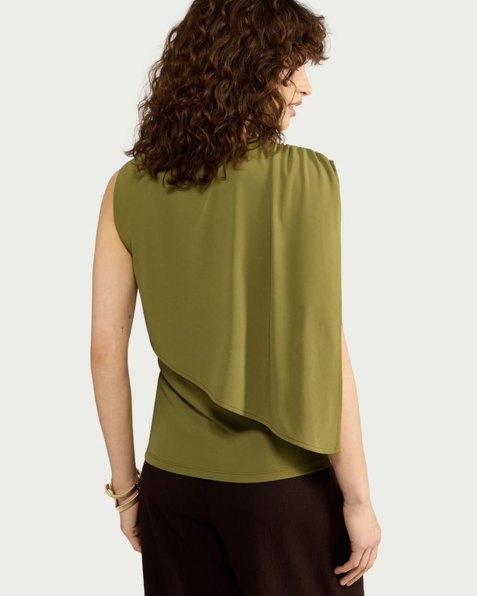 image 1 of F&F Cape Top in Olive