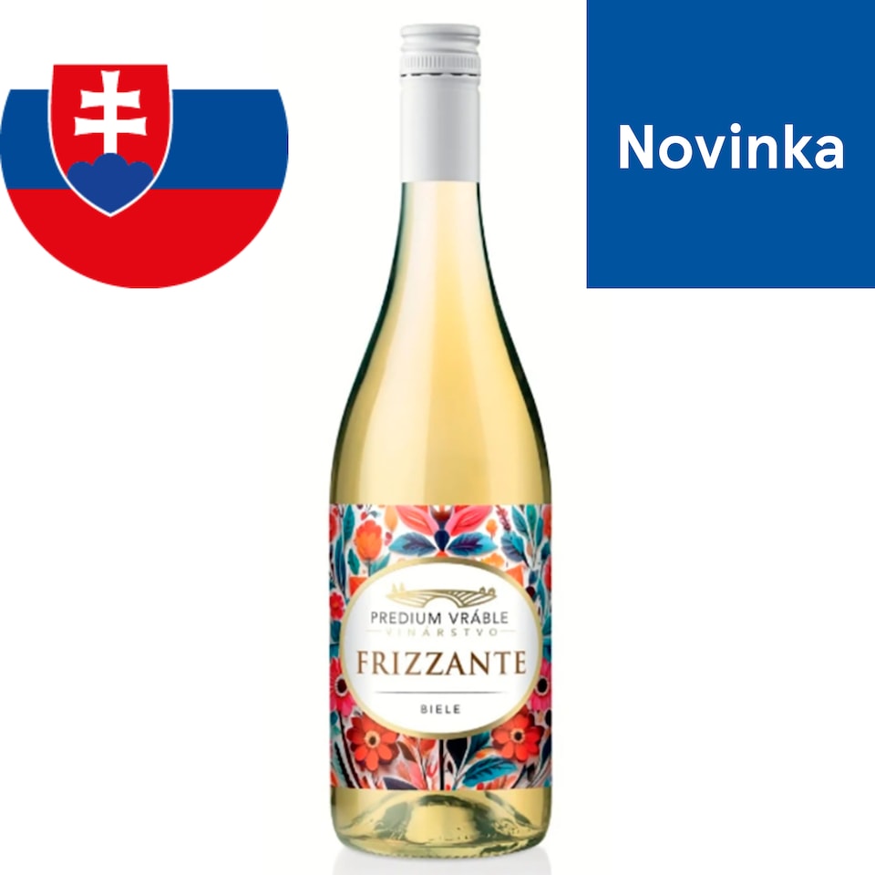 Predium Vráble Predium Frizzante White Semi-Dry White Wine 0.75 L