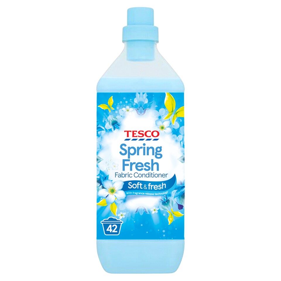Tesco Fabric Conditioner Spring Fresh 1.26L 42 Washes