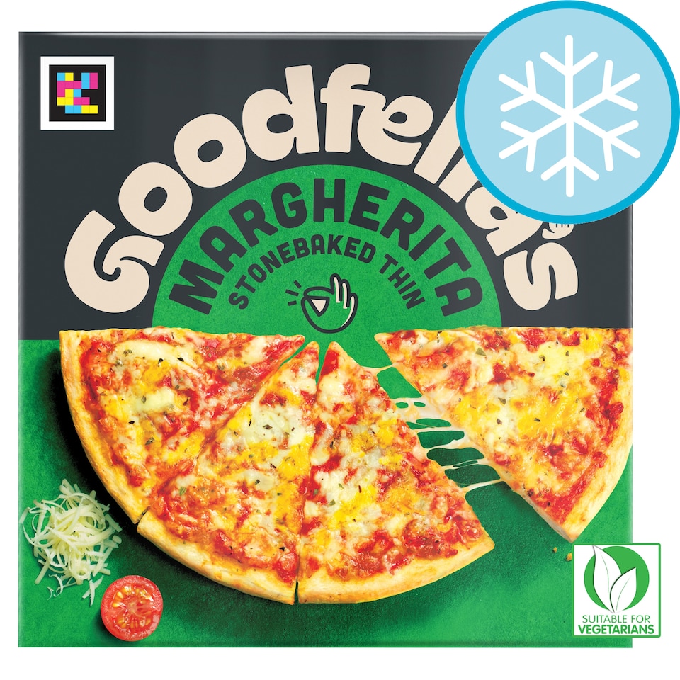 image 1 of Goodfella's Stonebaked Thin Margherita Cheese Pizza 334g