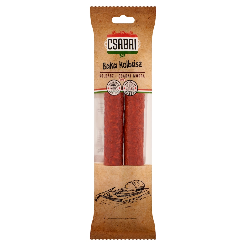 Csabai baka kolbász 250 g  1. kép