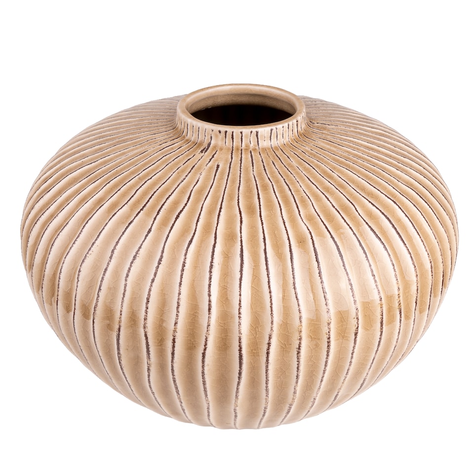 Candlelight Textured Tulip Vase