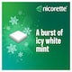 image 4 of Nicorette Stop Smoking Aid 4mg Nicotine Gum - Icy White 105s
