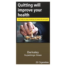 Berkeley Superkings Green Cigarettes 20 Pack