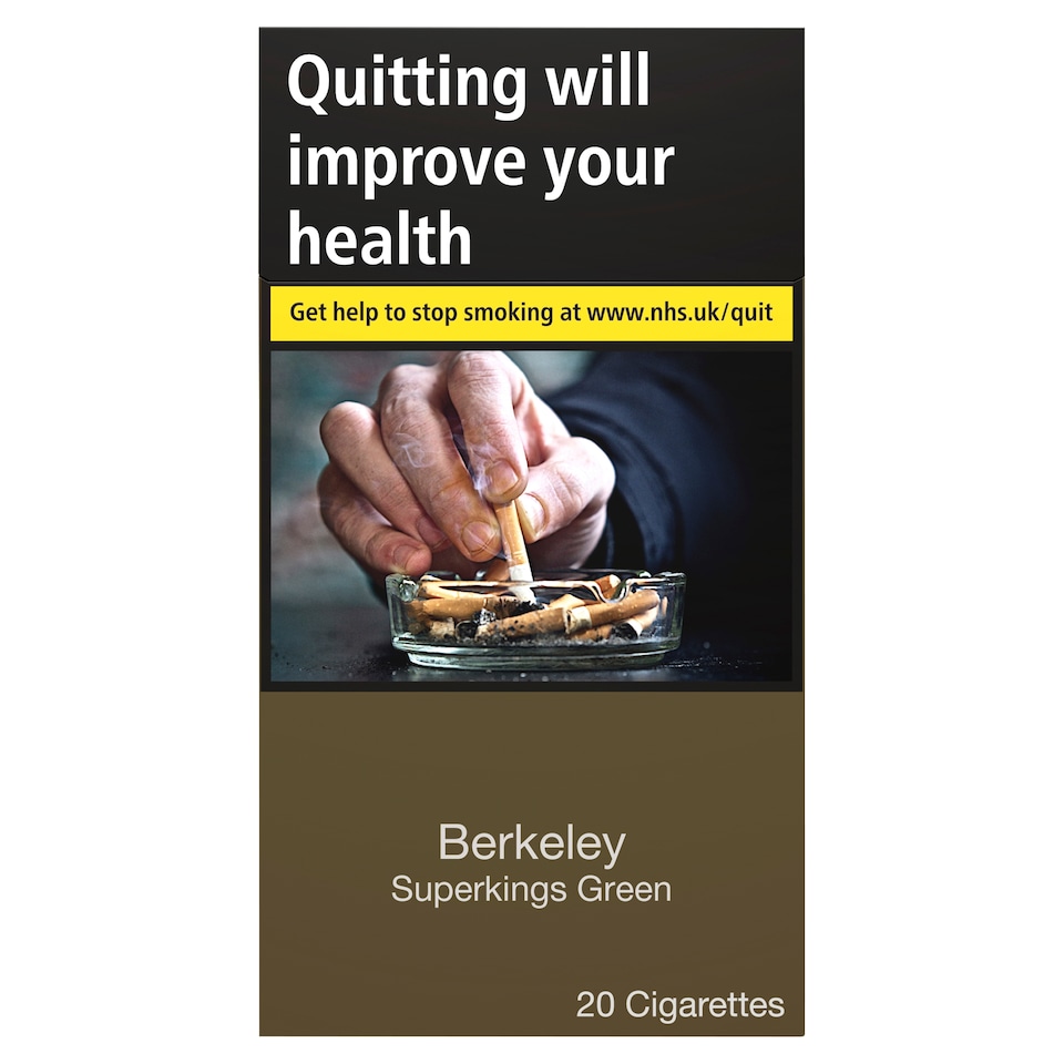Berkeley Superkings Green Cigarettes 20 Pack