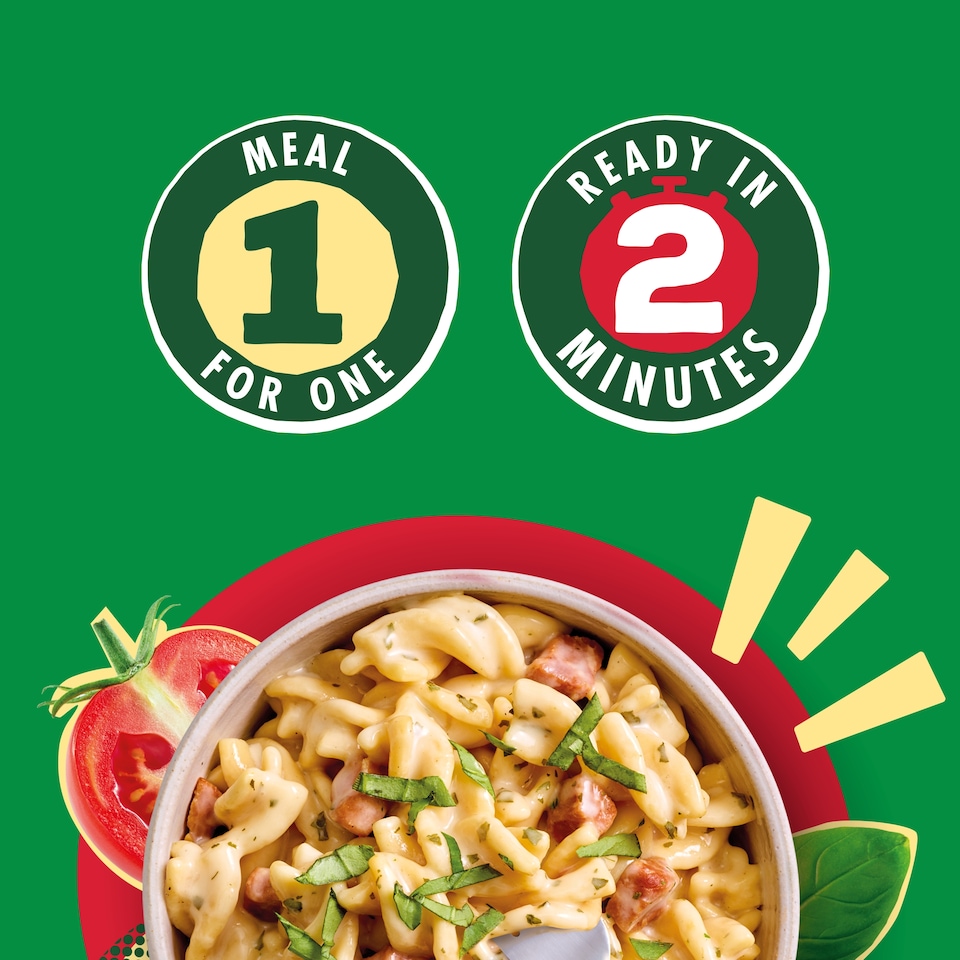 image 1 of Dolmio Classics Carbonara Fusilli Pasta Ready Meal 250g