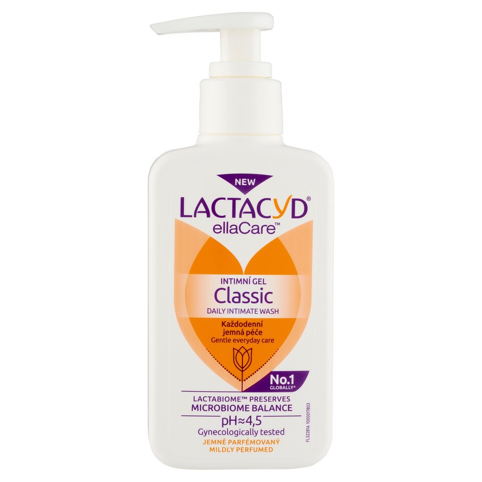 image 1 of Lactacyd Ellacare Classic Daily Intimate Wash 200 ml