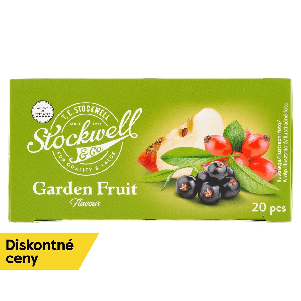 Stockwell & Co. Ovocný čaj s príchuťou záhradného ovocia 20 x 2 g (40 g)