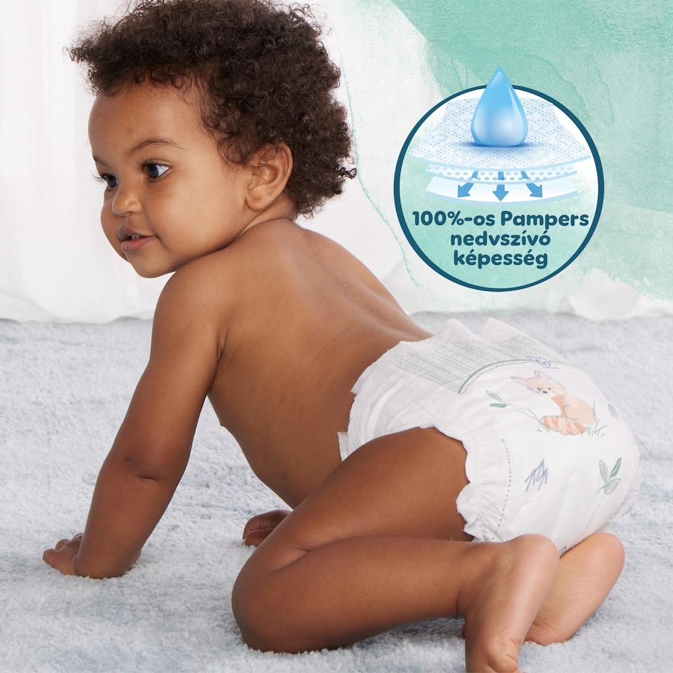 Pampers Harmonie Pelenka, Méret: 1, 35 Pelenka, 2kg-5kg 1. kép