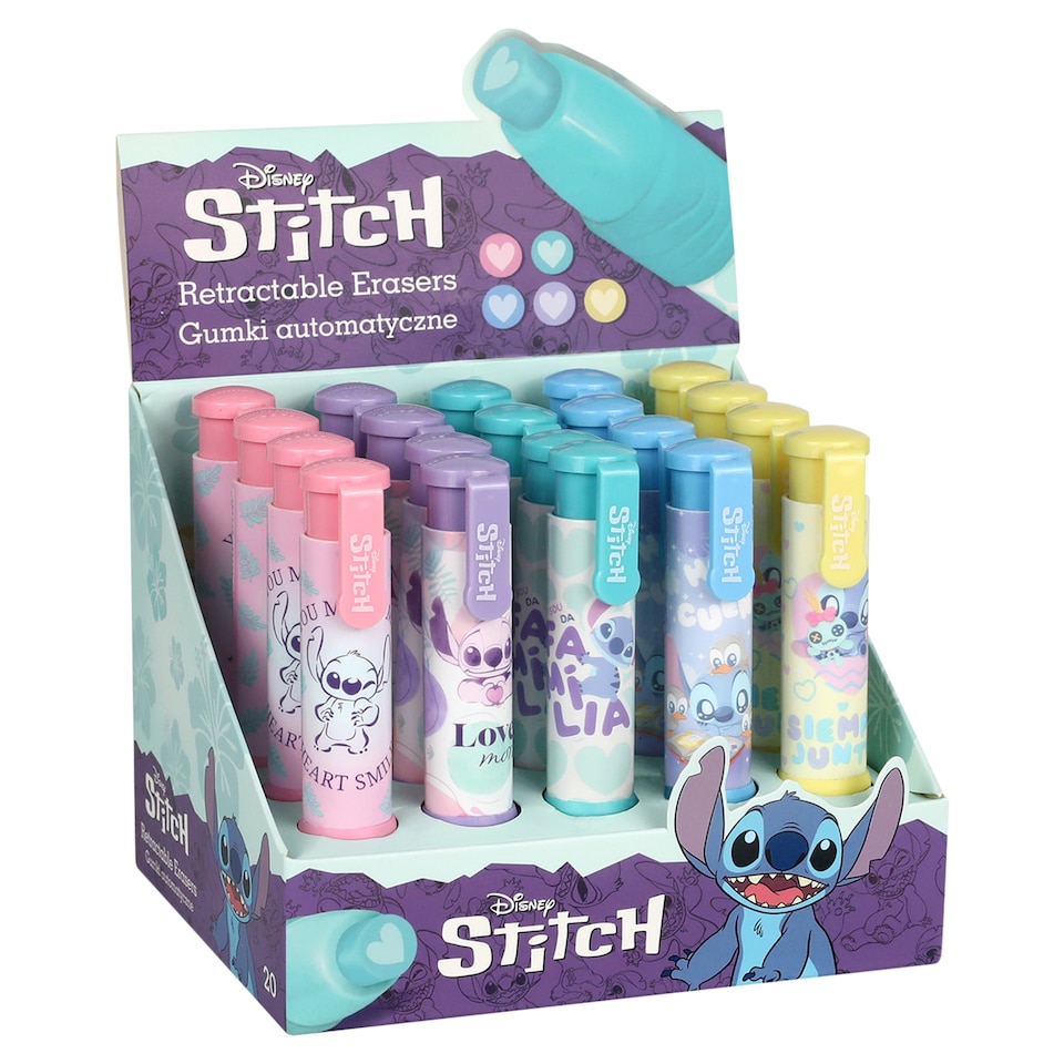 image 1 of Disney Stitch zasúvateľná guma