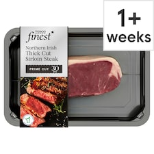 Tesco Finest Thick Cut Sirloin Steak 350G